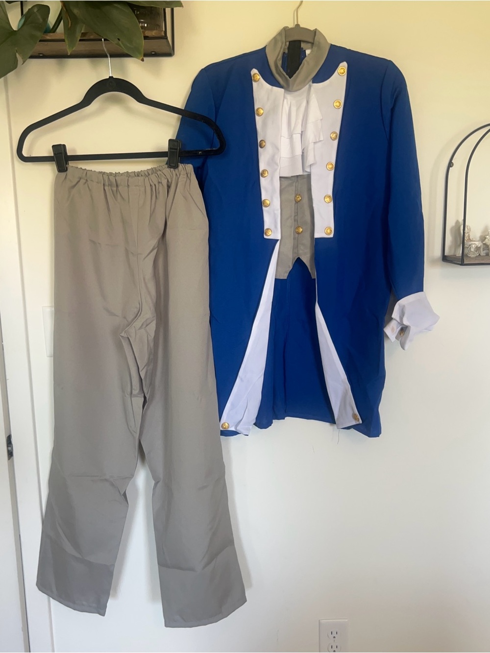 NWOT Dress Up America George Washington Outfit w Accessories Size XL 16-18 Youth